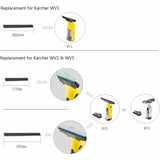 Darrahopens Appliances > Vacuum Cleaners > Vacuum Cleaner Accessories Karcher WV2 WV5 Compatible 280mm Window Cleaning Blade Replacement Refill 2pcs