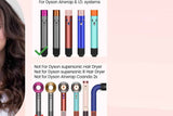 Darrahopens Appliances > Vacuum Cleaners > Vacuum Cleaner Accessories Large Round Volumizing Brush Attachment Compatible with Dyson Airwrap HS01/05/08-Gold