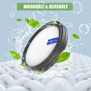Darrahopens Appliances > Vacuum Cleaners > Vacuum Cleaner Accessories Replacement Filter Compatible with PrettyCare W200 W300 W400 P1 P2 Vacuum Cleaner Washable