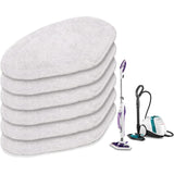 Darrahopens Appliances > Vacuum Cleaners > Vacuum Cleaner Accessories Reusable Microfiber Replacement Pads Compatible With Polti Vaporetto Washable Steam Cleaner Refill Pads (6 Pack)