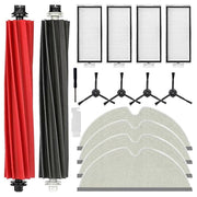 Darrahopens Appliances > Vacuum Cleaners > Vacuum Cleaner Accessories Roborock Q8 Max Q5 Pro Main Brush Side Brush Replacement Kit with HEPA Filter Mop Cloth Plastic