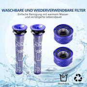 Darrahopens Appliances > Vacuum Cleaners > Vacuum Cleaner Accessories Vacuum Cleaner Accessory，Dy-Son Replacement Filter For V6 Vacuum Cleaner Accessories Compatible With Dy-Son V6 Absolute