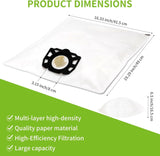 Darrahopens Appliances > Vacuum Cleaners > Vacuum Cleaner Accessories vacuum cleaner bags compatible with Karcher WD4 WD5 WD6 MV4 MV5 MV6 10 pcs