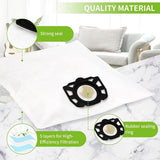 Darrahopens Appliances > Vacuum Cleaners > Vacuum Cleaner Accessories Vacuum Cleaner Bags for Kärcher, Compatible with WD4 WD5 WD6 MV4 MV5 MV6, 10 Pack