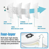 Darrahopens Appliances > Vacuum Cleaners > Vacuum Cleaner Accessories Vacuum cleaner bags for Karcher WD4 WD5 WD6 MV4 MV5 MV6 10 pcs