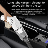Darrahopens Appliances > Vacuum Cleaners > Vacuums 2-piece Home Cleaning  Bundle - Golden UV Mattress Mite Vacuum Cleaner & White Cordless Handheld Stick Vacuum Set, Wireless Rechargeable Home Car Pet Hair Cleaning Kit