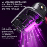 Darrahopens Appliances > Vacuum Cleaners > Vacuums 2-piece Home Cleaning  Bundle - Purple UV Mattress Mite Vacuum Cleaner & White Cordless Handheld Stick Vacuum Set, Wireless Rechargeable Home Car Pet Hair Cleaning Kit