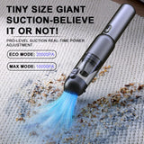 Darrahopens Appliances > Vacuum Cleaners > Vacuums 3-in-1 Portable Handheld Cordless Vacuum with 200000pa Suction Power for Small Jobs, Car, Office Desk, Keyboards