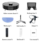 Darrahopens Appliances > Vacuum Cleaners > Vacuums 3 IN 1 Robot Vaccum Cleaner with Mop LDS Slam Navigation APP control Voice Control Automatic cleaning