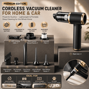 Darrahopens Appliances > Vacuum Cleaners > Vacuums Black Handheld Cordless  Vacuum Cleaner Air Duster 4-in-1 Mini Vacuum Blower Rechargeable Portable Auto Home Cleaning Tool