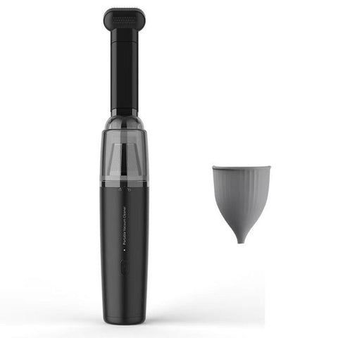 Darrahopens Appliances > Vacuum Cleaners > Vacuums Black Mini Portable Car Vacuum Cleaner - 120W Strong Suction, Handheld Wireless, Lightweight 300g, Wet and Dry Use, for Car Interior, Home, Office, and Travel