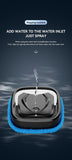 Darrahopens Appliances > Vacuum Cleaners > Vacuums Black P6 Smart Robot Mop and Floor Cleaner