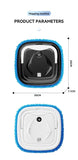 Darrahopens Appliances > Vacuum Cleaners > Vacuums Black P6 Smart Robotic Mop and Floor Cleaner for Full Home Cleansing – High Power, Wet & Dry Dual Use, Obstacle Sensing, Spray Humidifier, 2.5H USB Rechargeable Long Battery Life and 8cm Low-Profile Body, Large 25X 25CM Advanced Mopping Pad (EOFY Promotio