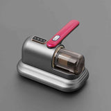 Darrahopens Appliances > Vacuum Cleaners > Vacuums Grey and dark red Wireless Mite Vacuum Cleaner with UV Light - High Suction Handheld Bed Dust Mite Remover