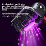 Darrahopens Appliances > Vacuum Cleaners > Vacuums Home Handheld Dust Mite Vacuum Cleaner, High-Frequency Dual-Beating + UV Sterilization, Cordless Portable Dust Mite Remover for Mattresses and Sofas, Cordless Portable Dust Mite Remover for Mattresses and Sofas - Red