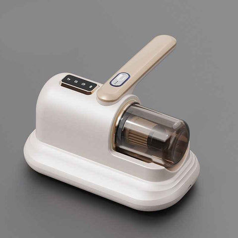 Darrahopens Appliances > Vacuum Cleaners > Vacuums Pearl White Wireless Mite Vacuum Cleaner with UV Light - High Suction Handheld Bed Dust Mite Remover
