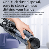 Darrahopens Appliances > Vacuum Cleaners > Vacuums Silver and Orange Cordless Handheld Vacuum Cleaner 17000Pa High Suction Portable Rechargeable 5 in 1 Car Home Cleaning Device Multi Function Dust Removal Tool Lightweight Easy Clean ECO MAX Modes