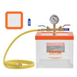 Darrahopens Appliances > Vacuum Cleaners > Vacuums VEVOR 2 Gallon Vacuum Chamber, Upgraded Multipurpose Acrylic Vacuum Degassing Chamber, Transparent Vacuum Chamber, for Resin Degassing, Silica Gel Degassing, Gypsum Degassing and Vacuum Extraction