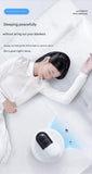 Darrahopens Appliances > Vacuum Cleaners > Vacuums White Automatic Intelligent Walking Mite Removal Robot - UV Sterilisation, High Frequency Beating, Strong Suction, Wireless Rechargeable Bed Vacuum for Mattress, Sofa, Carpet, Pet Hair