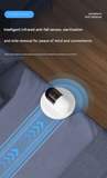 Darrahopens Appliances > Vacuum Cleaners > Vacuums White Automatic Intelligent Walking Mite Removal Robot - UV Sterilisation, High Frequency Beating, Strong Suction, Wireless Rechargeable Bed Vacuum for Mattress, Sofa, Carpet, Pet Hair