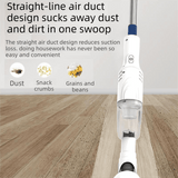 Darrahopens Appliances > Vacuum Cleaners > Vacuums White Cordless Handheld Vacuum Cleaner with Extension Wand -  Wireless Home, Car and Pet Hair Vacuum, USB Rechargeable Lightweight Dust Mite Cleaner
