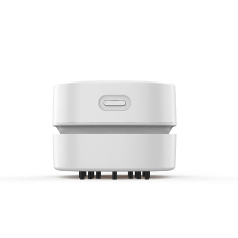 Darrahopens Appliances > Vacuum Cleaners > Vacuums White Portable Handheld Cordless Mini Desktop Vacuum Cleaner - Powerful 10KPA Suction,  Efficient Dust & Debris Collection for Home, Office, and Student Use