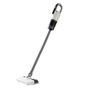 Darrahopens Appliances > Vacuum Cleaners > Vacuums White Wireless Stick Vacuum and Stereoscopic Mop with 2 Filters, Swivel Brush Head and 106cm Handled Pole - One Click Operation, 19KPA Super Suction, 300ML Detachable Water Tank, 600ML Dust Cup for Floor Blind Spot and Wet Dry Dual Use