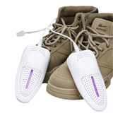 Darrahopens Appliances > Washers, Dryers & Irons > Dryers 1 Pairs White Portable USB Shoe Dryer – Intelligent Constant Temp Boot Warmer Built-In Violet Light for Deodorising & 360° All-Round Cyclic Thermal Drying
