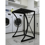Darrahopens Appliances > Washers, Dryers & Irons > Dryers ORIGINAL Dryer Stand Maxi: Portable Dryer Rack Heavy Duty Steel Capacity Black for Washer/Dryer/Mini Fridge