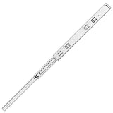 Darrahopens Appliances > Washers, Dryers & Irons > Dryers VEVOR 6 Pairs of 457.2mm Drawer Slides Side Mount Rails, Heavy Duty Full Extension Steel Track, Soft-Close Noiseless Guide Glides Cabinet Kitchen Runners with Ball Bearing, 100 Lbs Load Capacity