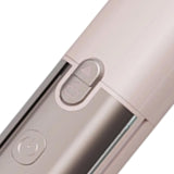 Darrahopens Appliances > Washers, Dryers & Irons > Dryers Wireless Mini Hair Straightener with Digital Display – Portable Ceramic Flat Iron for Travel, Quick Heat-up & 4-Temperature Settings (Pink)