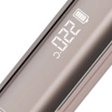 Darrahopens Appliances > Washers, Dryers & Irons > Dryers Wireless Mini Hair Straightener with Digital Display – Portable Ceramic Flat Iron for Travel, Quick Heat-up & 4-Temperature Settings (Pink)