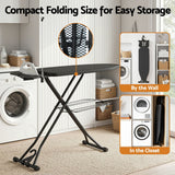 Darrahopens Appliances > Washers, Dryers & Irons > Irons & Ironing Systems Artiss Foldable Ironing Board with Iron Rest Ironing Board for Laundry Room