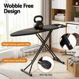 Darrahopens Appliances > Washers, Dryers & Irons > Irons & Ironing Systems Artiss Foldable Ironing Board with Iron Rest Ironing Board for Laundry Room