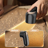 Darrahopens Appliances > Washers, Dryers & Irons > Irons & Ironing Systems Black Digital Display Electric Lint Remover - 3-Speed USB Rechargeable Fabric Shaverc