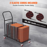 Darrahopens Appliances > Washers, Dryers & Irons > Irons & Ironing Systems VEVOR 12 Chairs Folding Chair Storage Dolly Folding Chairs Rack Heavy Duty Iron