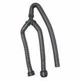Darrahopens Appliances > Washers, Dryers & Irons > Washing Machines 1m Washing Machine PVC Y-Shaped Drain Hose Washing Machine Pipe Connector