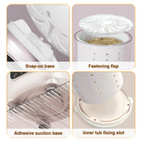 Darrahopens Appliances > Washers, Dryers & Irons > Washing Machines Portable Mini Washing Machine with Spin Dry & UV Sterilization – 3L Capacity, Wash, Rinse, Dehydrate, and Disinfect in One, Ideal for Underwear, Socks, Baby Clothes (White)