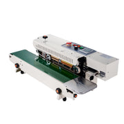 Darrahopens Appliances > Washers, Dryers & Irons > Washing Machines VEVOR Continuous Bag Band Sealing Machine, 6-12 mm Seal Width, Horizontal Band Sealer Machine with Digital Temperature Control, Bag Sealer for 0.02-0.8 mm Plastic Bags Films with Inflation Function