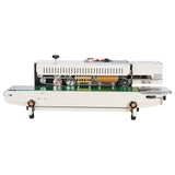 Darrahopens Appliances > Washers, Dryers & Irons > Washing Machines VEVOR Continuous Bag Band Sealing Machine, 6-12 mm Seal Width, Horizontal Band Sealer Machine with Digital Temperature Control, Bag Sealer for 0.02-0.8 mm Plastic Bags Films with Inflation Function