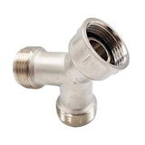 Darrahopens Appliances > Washers, Dryers & Irons > Washing Machines Y-connector for washing machine 3/4 splitter 2-way hose connection Brass FMY
