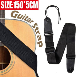 Darrahopens Audio & Video > Acoustic Foam Black Guitar Strap Replacement Adjustable Nylon Belt Acoustic Electric Bass
