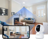 darrahopens Audio & Video > CCTV Laxihub Indoor Wi-Fi 1080P FHD Pan Tilt Zoom Home Security Camera P2