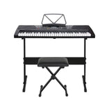 Darrahopens Audio & Video > Musical Instrument & Accessories Alpha 61 Keys Electronic Piano Keyboard Digital Electric w/ Stand Stool Lighted