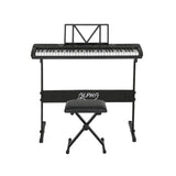 Darrahopens Audio & Video > Musical Instrument & Accessories Alpha 61 Keys Electronic Piano Keyboard Digital Electric w/ Stand Stool Touch