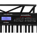Darrahopens Audio & Video > Musical Instrument & Accessories Alpha 61 Keys Electronic Piano Keyboard Digital Electric w/ Stand Stool Touch
