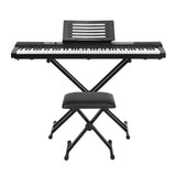 Darrahopens Audio & Video > Musical Instrument & Accessories Alpha 88 Keys Electronic Piano Keyboard Digital Electric w/ Stand Stool Pedal
