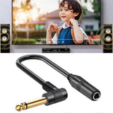 Darrahopens Audio & Video > Musical Instrument & Accessories > Audio Accessories 1/4'' TRS 6.35 mm Male to 6.35 mm Female Stereo Cable for Guitar Amplifier - Perfect Mono 2m_MGF Mono 2m