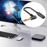 Darrahopens Audio & Video > Musical Instrument & Accessories > Audio Accessories 1/4'' TRS 6.35 mm Male to 6.35 mm Female Stereo Cable for Guitar Amplifier - Perfect Mono 2m_MGF Mono 2m
