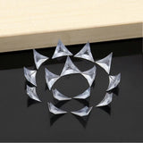 Darrahopens Audio & Video > Musical Instrument & Accessories > Audio Accessories 100pcs Triangle Clear Anti-Dust Corner Protectors - Decorative Edge Guards for Drawers